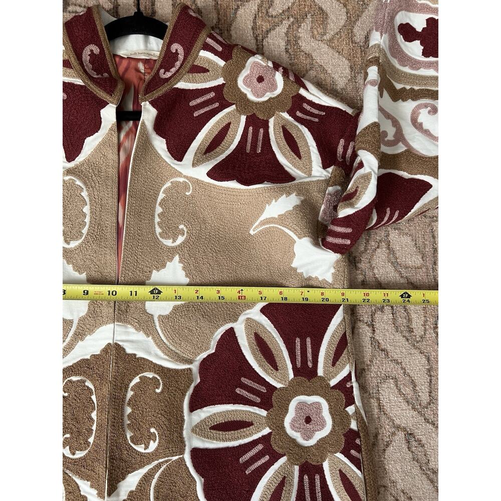 SOFT SURROUNDINGS Alden Tapestry Embroidered Jacket Coat Sz M (10/12) NWT $250 - Picture 15 of 16